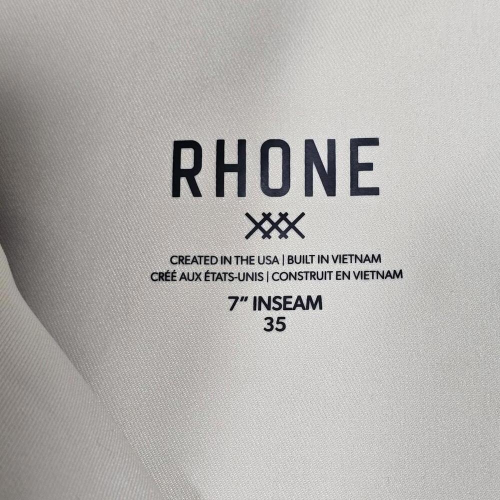 Rhone 7" Golf Tour Shorts Mens Size 35 Sandstone (Msrp $108.00) - Picture 5 of 7
